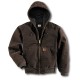 Sandstone Carhartt Jacket - Quilted Flannel Lined Sandstone Carhartt Jacket - Quilted Flannel Lined