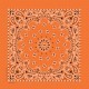 Orange Paisley Orange Paisley