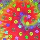 Smiley Face Tie Dye Swirl Smiley Face Tie Dye Swirl