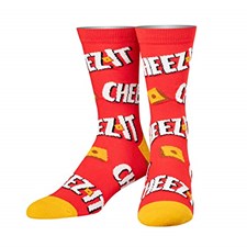 Red Cheez-Its Socks Cool Socks