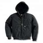 Carhartt Outdoor Clothing keeps you warm.