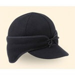 Stormy Kromer Rancher Cap keeps you warm.